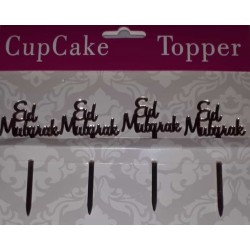 CupCake Topper - Eid Mubarak